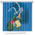 Guatemala Independence Day Shower Curtain Quetzal Tropical Flower