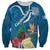 Guatemala Independence Day Sweatshirt Quetzal Tropical Flower - Wonder Print Shop