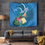 Guatemala Independence Day Tapestry Quetzal Tropical Flower