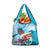 Honduras Independence Day Grocery Bag Scarlet Macaw Sky Blue