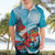 Honduras Independence Day Hawaiian Shirt Scarlet Macaw Sky Blue - Wonder Print Shop