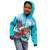 Honduras Independence Day Kid Hoodie Scarlet Macaw Sky Blue - Wonder Print Shop