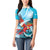 Honduras Independence Day Women Polo Shirt Scarlet Macaw Sky Blue - Wonder Print Shop