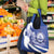 Honduras Grocery Bag Coat of Arms Orchid Navy Blue