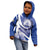 Honduras Kid Hoodie Coat of Arms Orchid Navy Blue - Wonder Print Shop