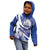 Honduras Kid Hoodie Coat of Arms Orchid Navy Blue - Wonder Print Shop