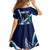 Nicaragua Independence Day Family Matching Summer Maxi Dress and Hawaiian Shirt Motmot Plumeria Floral - Wonder Print Shop