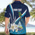 Nicaragua Independence Day Hawaiian Shirt Motmot Plumeria Floral - Wonder Print Shop