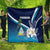 Nicaragua Independence Day Quilt Motmot Plumeria Floral