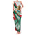 Mexico Independence Day Family Matching Tank Maxi Dress and Hawaiian Shirt Dahlia Flower Aztec Pattern