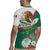 Mexico Independence Day Rugby Jersey Dahlia Flower Aztec Pattern