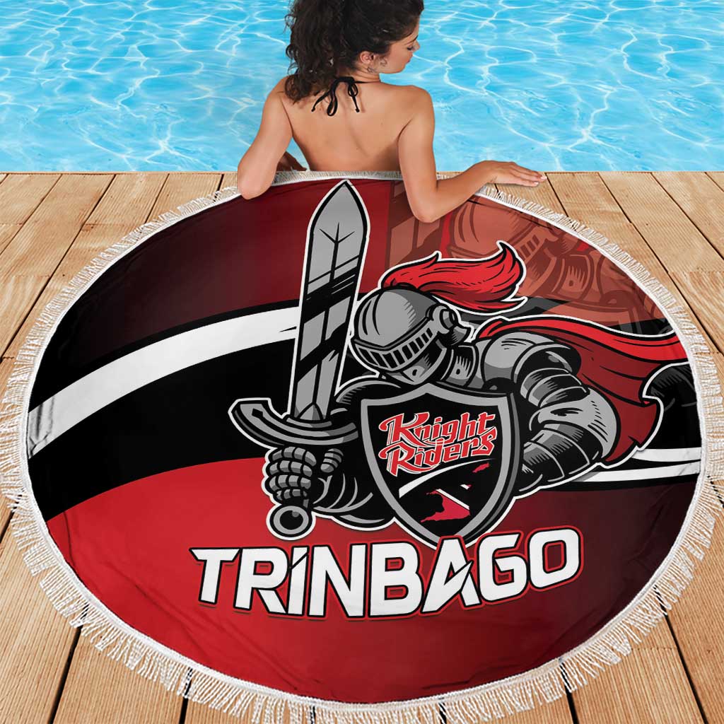 Trinbago Cricket Knight Riders Beach Blanket We Are TKR - Wonder Print Shop