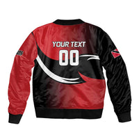 Custom Trinbago Cricket Knight Riders Bomber Jacket We Are TKR - Wonder Print Shop