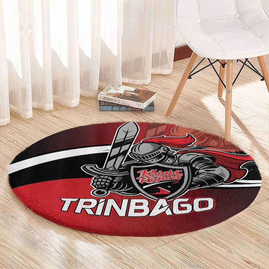 Trinbago Cricket Knight Riders Round Carpet We Are TKR - Wonder Print Shop