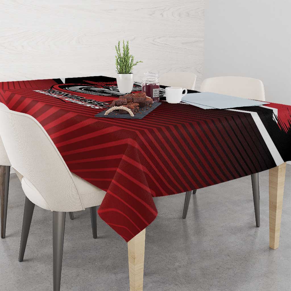 Knight Riders Trinbago Cricket Tablecloth Play Fight Win Repeat LT01