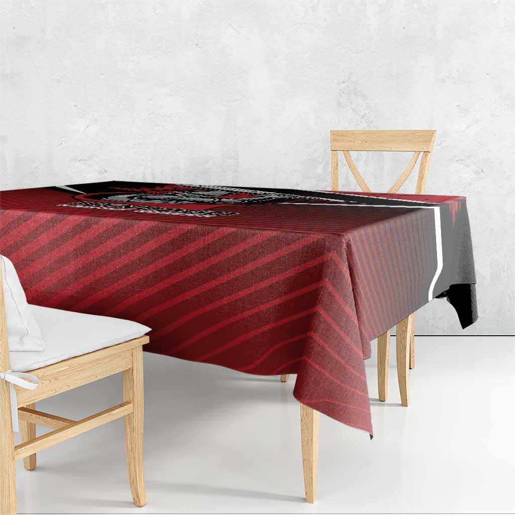 Knight Riders Trinbago Cricket Tablecloth Play Fight Win Repeat LT01