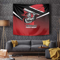 Knight Riders Trinbago Cricket Tapestry Play Fight Win Repeat LT01