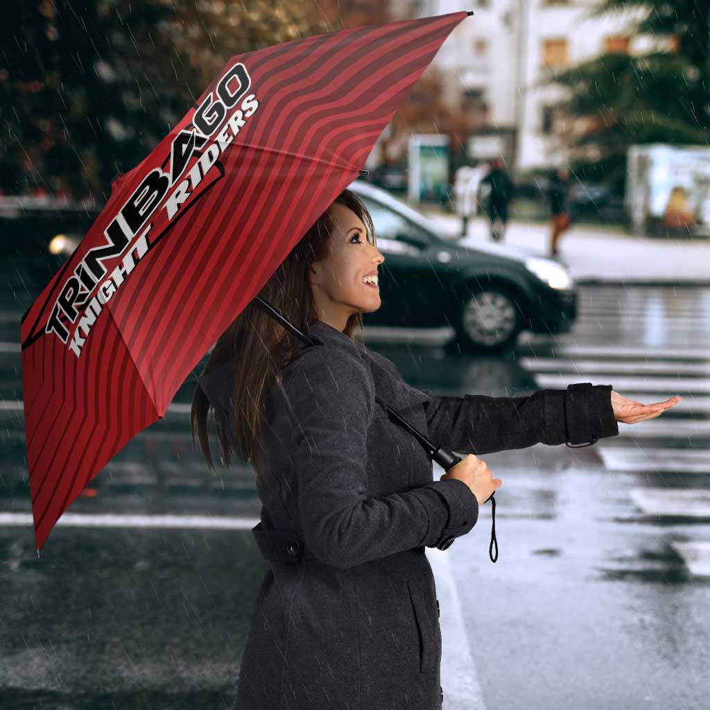 Knight Riders Trinbago Cricket Umbrella Play Fight Win Repeat - Wonder Print Shop