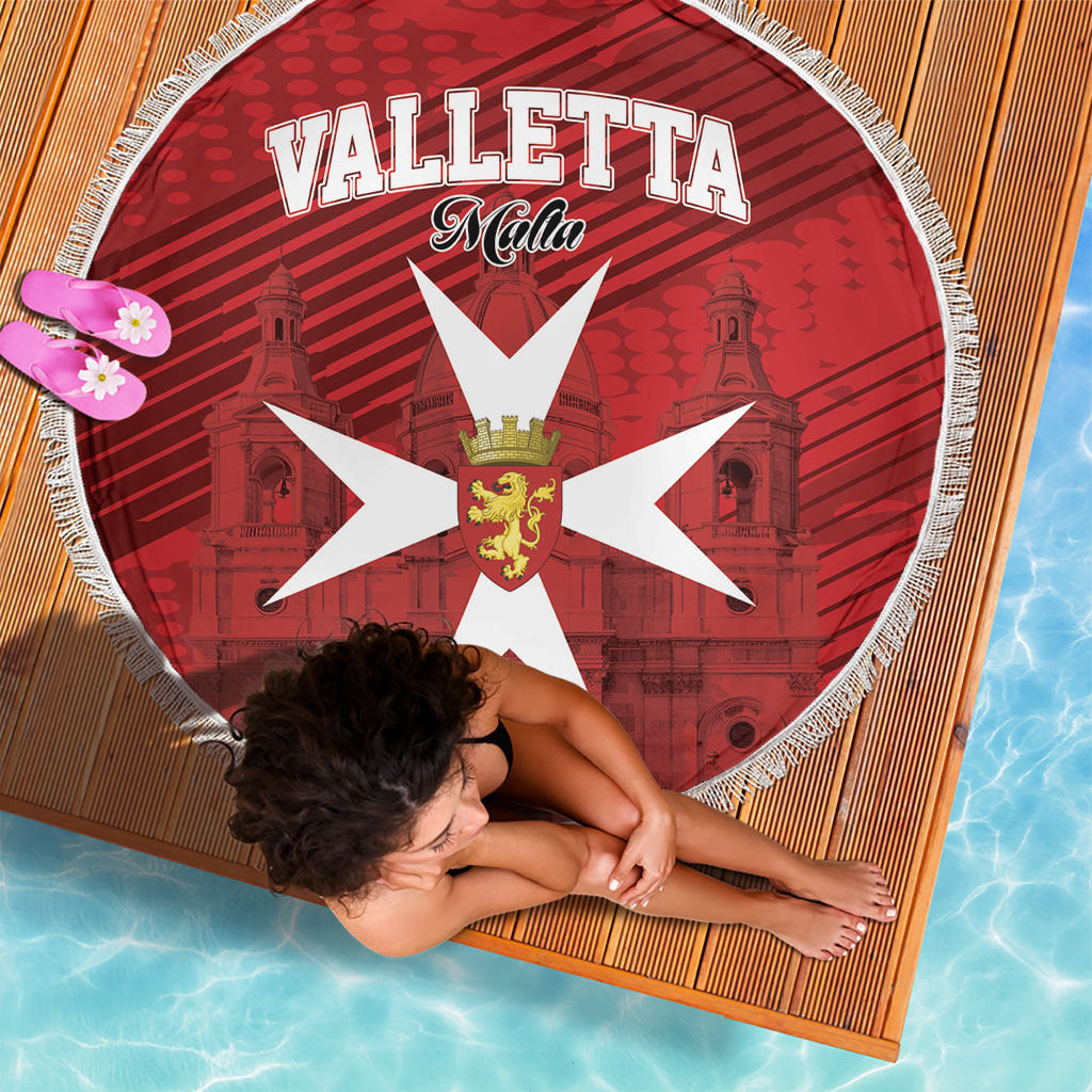 Malta Valletta Beach Blanket St Johns Cathedral