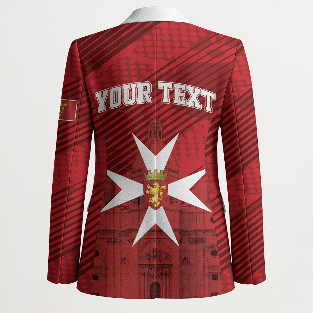 Personalised Malta Valletta Blazer St Johns Cathedral