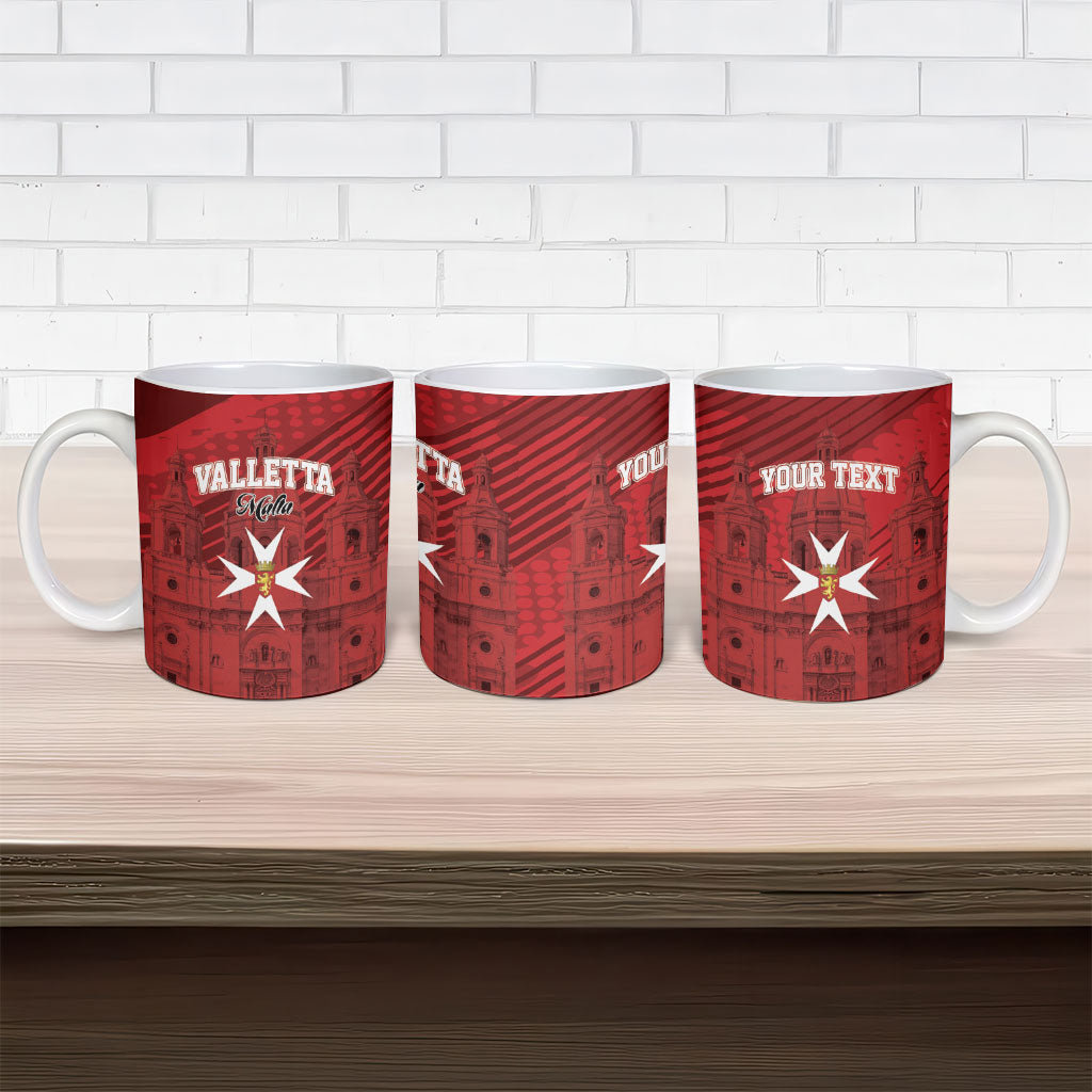 Personalised Malta Valletta Ceramic Mug St Johns Cathedral