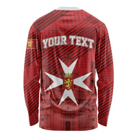 Personalised Malta Valletta Long Sleeve Shirt St Johns Cathedral