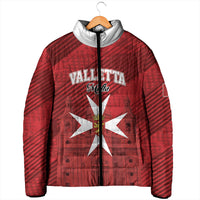 Personalised Malta Valletta Padded Jacket St Johns Cathedral