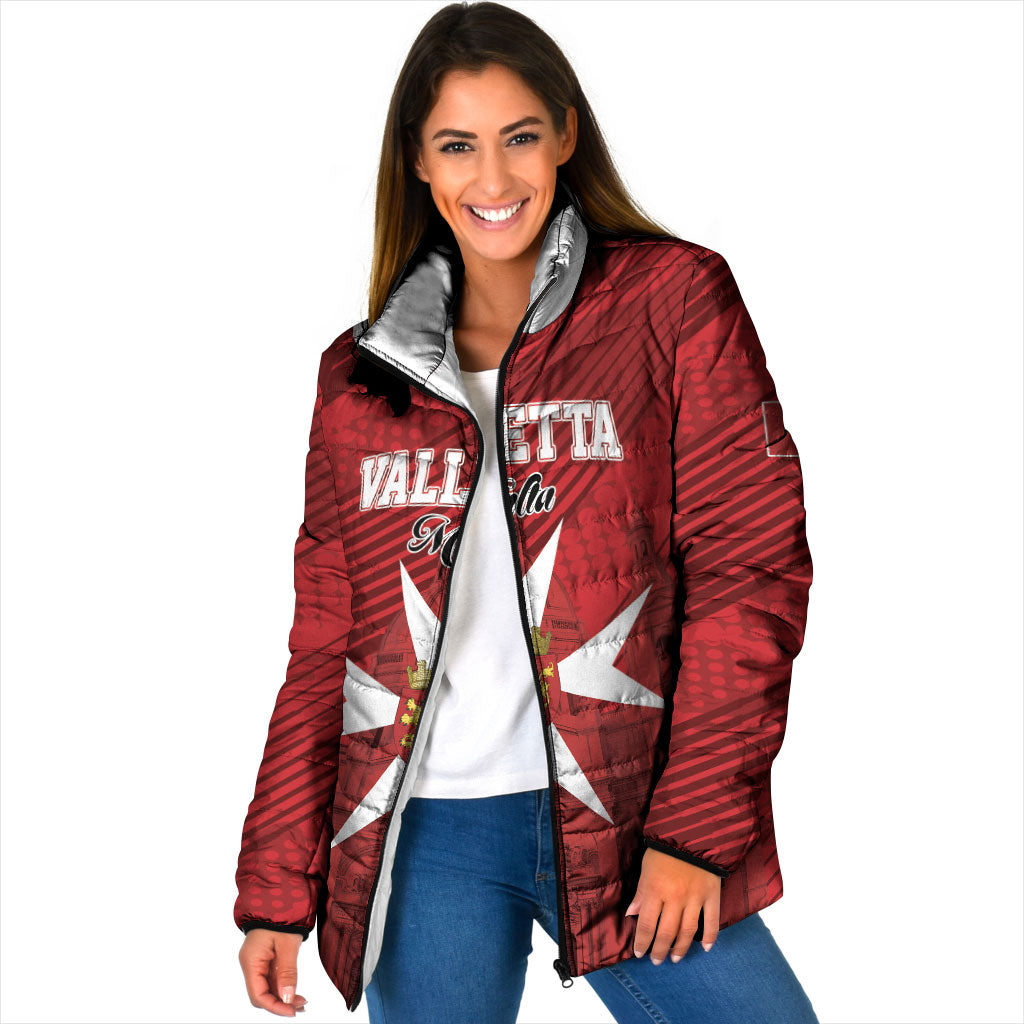Personalised Malta Valletta Padded Jacket St Johns Cathedral