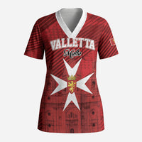 Personalised Malta Valletta Scrub Top St Johns Cathedral