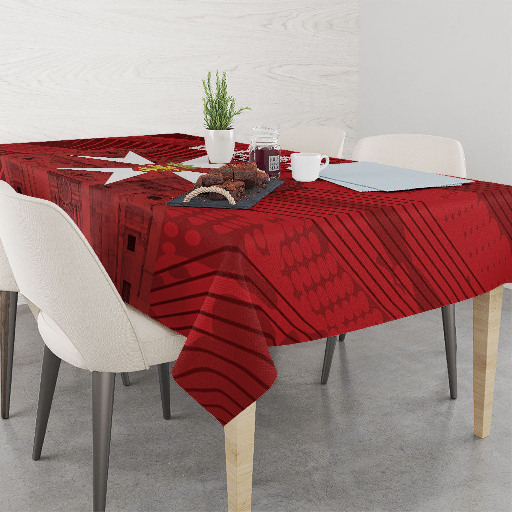 Malta Valletta Tablecloth St Johns Cathedral