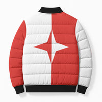 Malta Sliema Bomber Puffer Jacket Celer Ad Oras Surgo