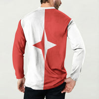 Malta Sliema Button Sweatshirt Celer Ad Oras Surgo