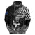 New Zealand Silver Fern Rugby Hoodie Maori Tiki Player With Ta Moko Tribal - Wonder Print Shop