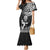 New Zealand Silver Fern Rugby Mermaid Dress Maori Tiki Player With Ta Moko Tribal - Wonder Print Shop