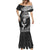 New Zealand Silver Fern Rugby Mermaid Dress Maori Tiki Player With Ta Moko Tribal - Wonder Print Shop