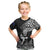 Custom New Zealand Silver Fern Rugby Kid T Shirt Maori Tiki Player With Ta Moko Tribal - Wonder Print Shop