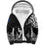 Custom New Zealand Silver Fern Rugby Sherpa Hoodie Maori Tiki Player With Ta Moko Tribal - Wonder Print Shop