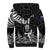 Custom New Zealand Silver Fern Rugby Sherpa Hoodie Maori Tiki Player With Ta Moko Tribal - Wonder Print Shop