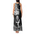 Custom New Zealand Silver Fern Rugby Tank Maxi Dress Maori Tiki Player With Ta Moko Tribal - Wonder Print Shop