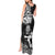 Custom New Zealand Silver Fern Rugby Tank Maxi Dress Maori Tiki Player With Ta Moko Tribal - Wonder Print Shop