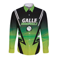 Custom Galle Cricket Marvels Long Sleeve Button Shirt Api Galle Boys - Wonder Print Shop