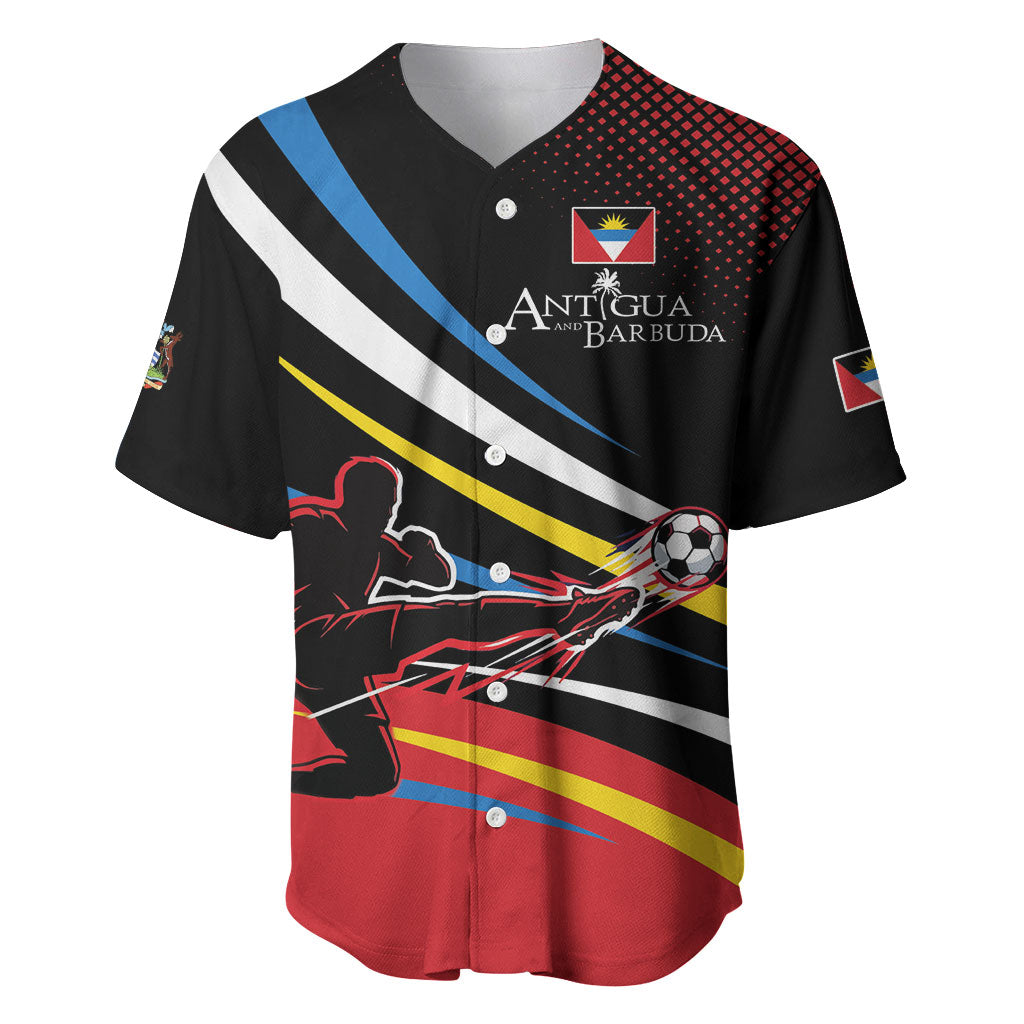 Custom Football Antigua and Barbuda Baseball Jersey Come On Benna Boys