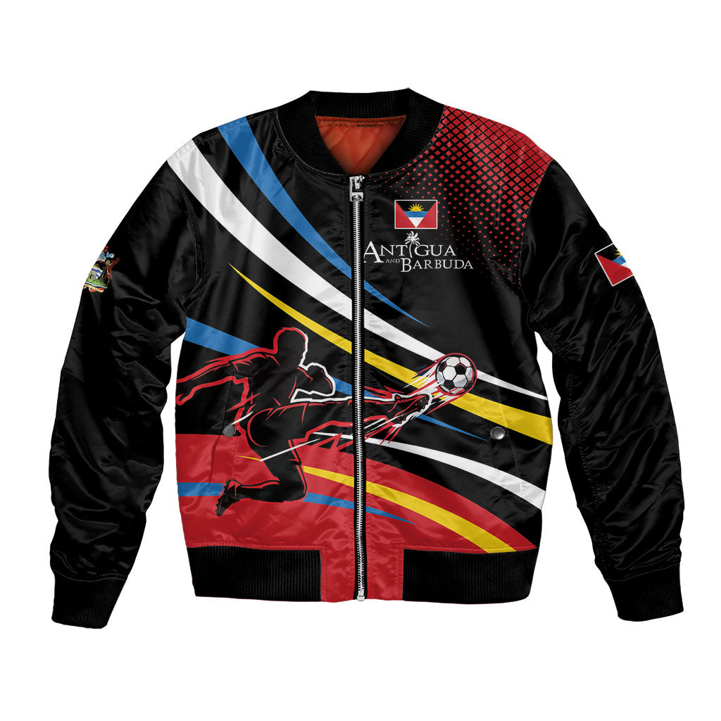 Custom Football Antigua and Barbuda Bomber Jacket Come On Benna Boys