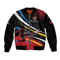 Custom Football Antigua and Barbuda Bomber Jacket Come On Benna Boys