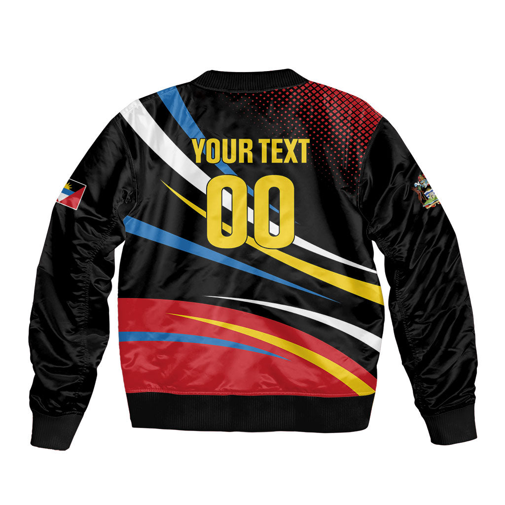 Custom Football Antigua and Barbuda Bomber Jacket Come On Benna Boys