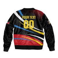 Custom Football Antigua and Barbuda Bomber Jacket Come On Benna Boys