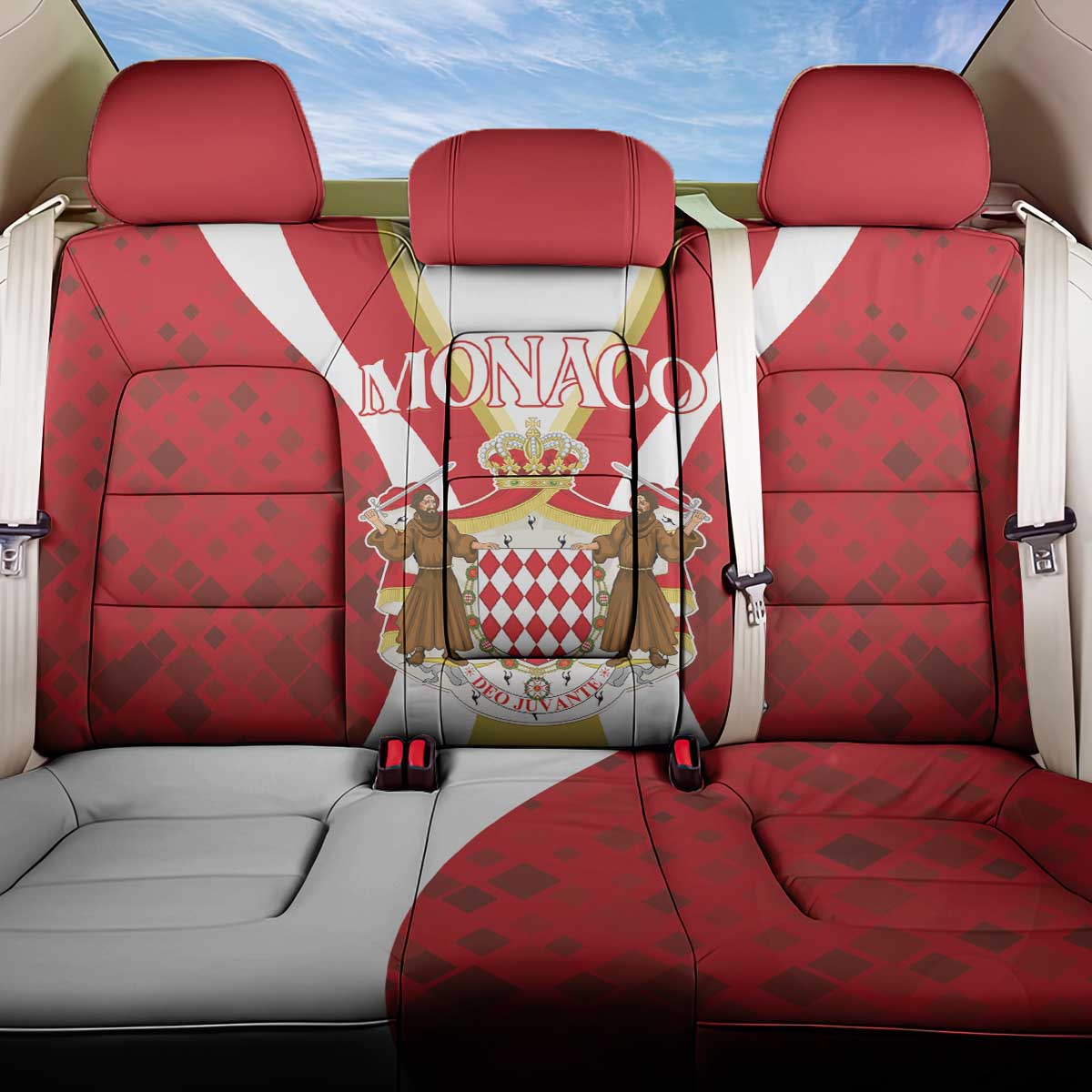 Monaco Back Car Seat Cover Deo Juvante - Wonder Print Shop