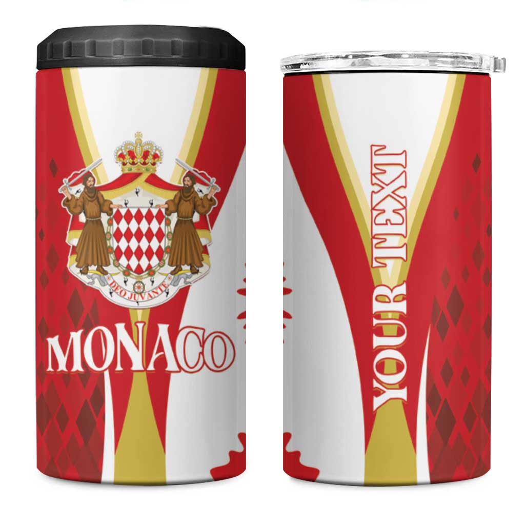 Personalized Monaco 4 in 1 Can Cooler Tumbler Deo Juvante - Wonder Print Shop