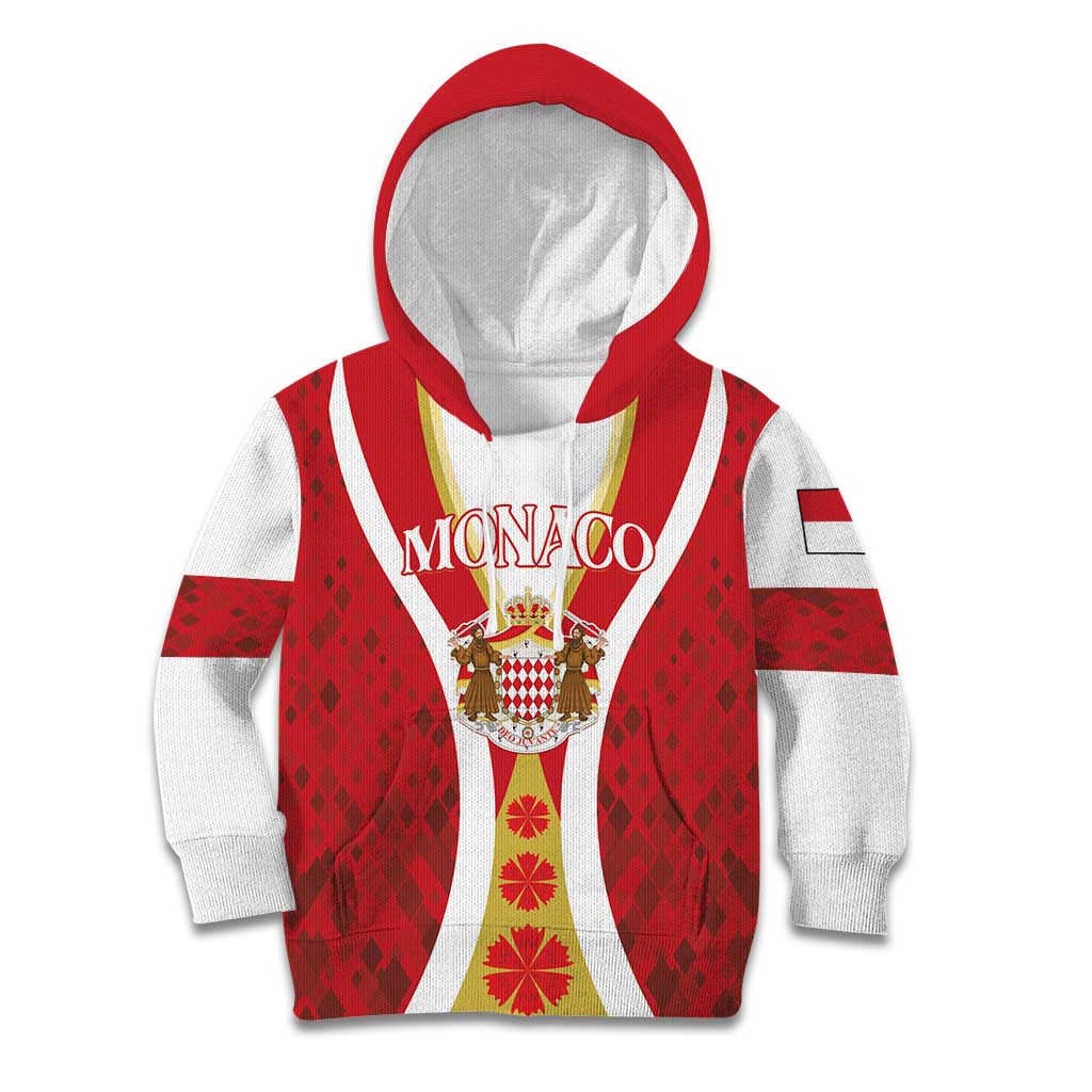 Personalized Monaco Kid Hoodie Deo Juvante - Wonder Print Shop