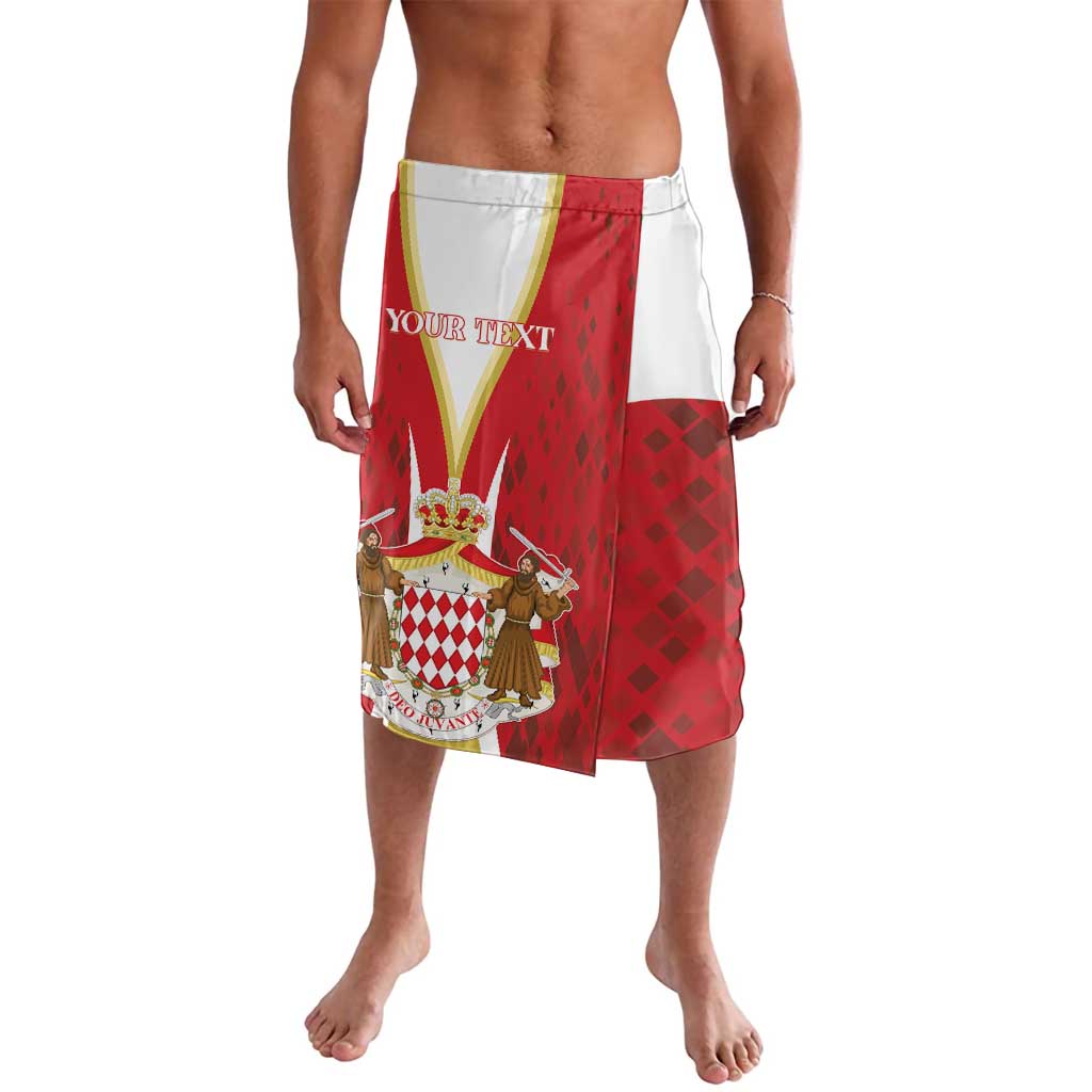 Red and white patterned shorts with crown and “YOUR NEXT” graphic on front
